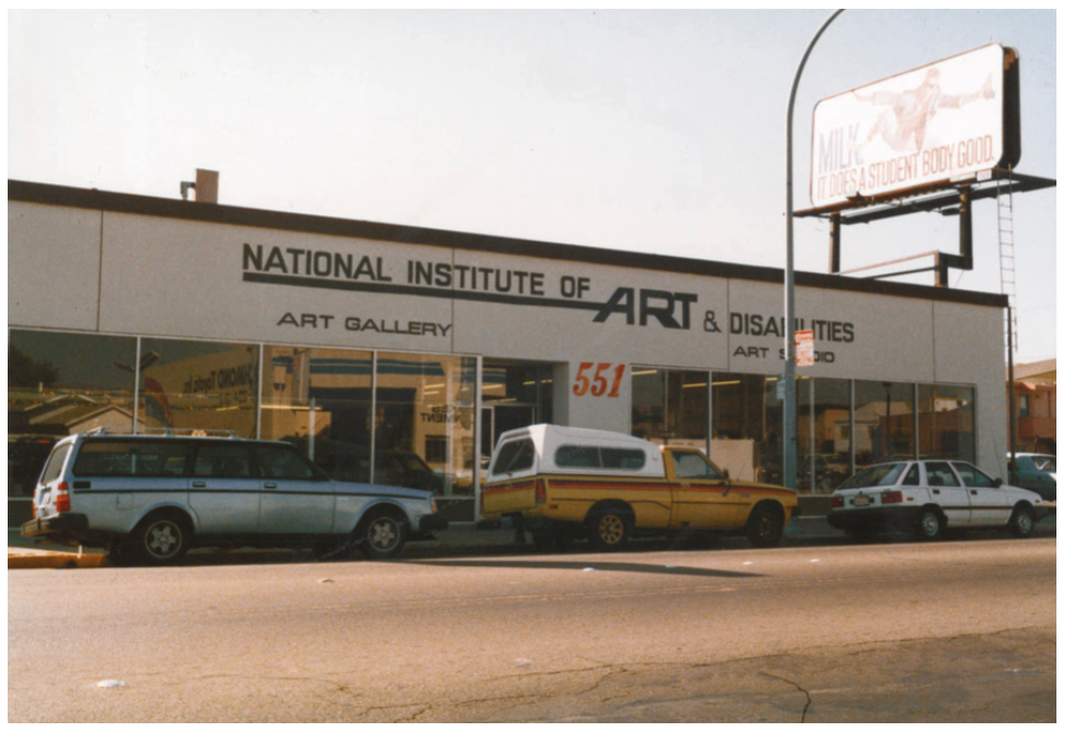 the facade of the NIAD Art Center building circa 1970s/80s